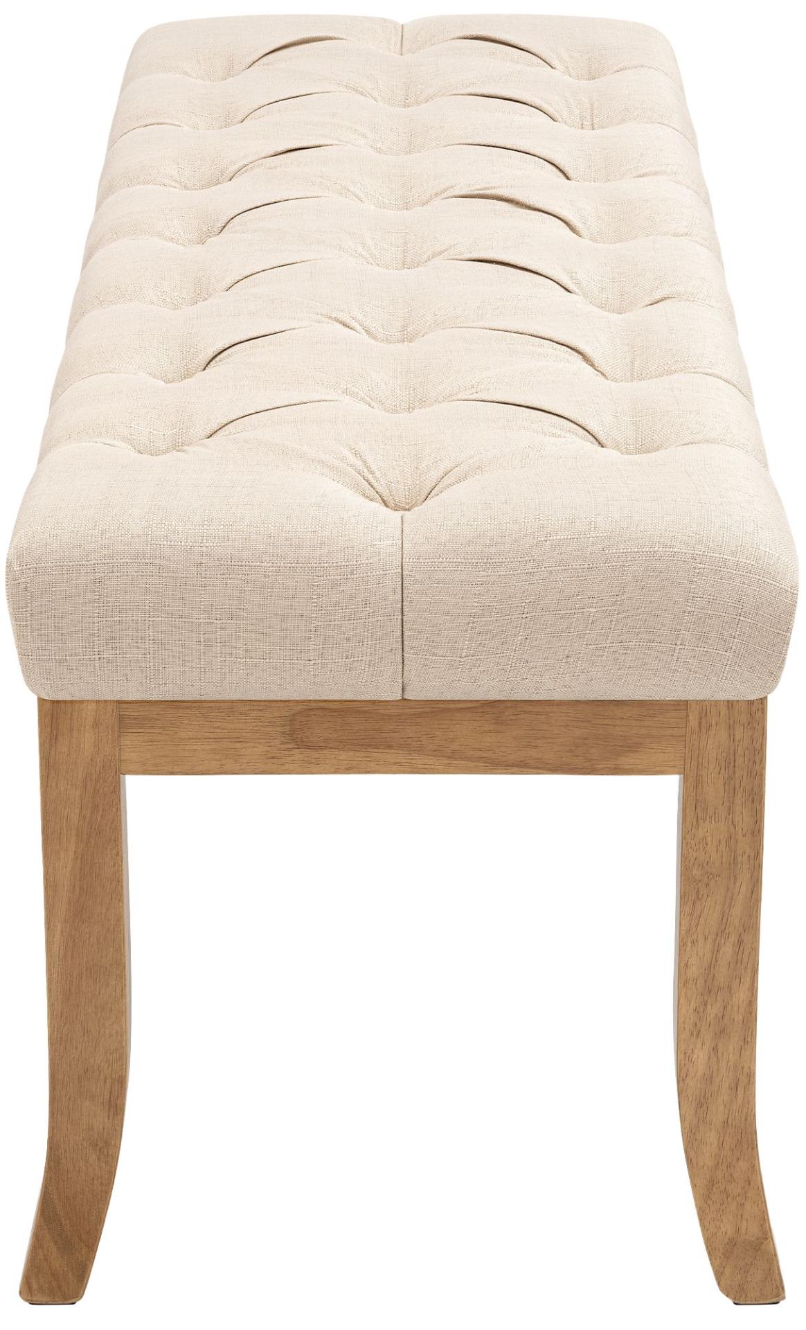 Sitzbank Ramses Stoff antik-hell 100 creme