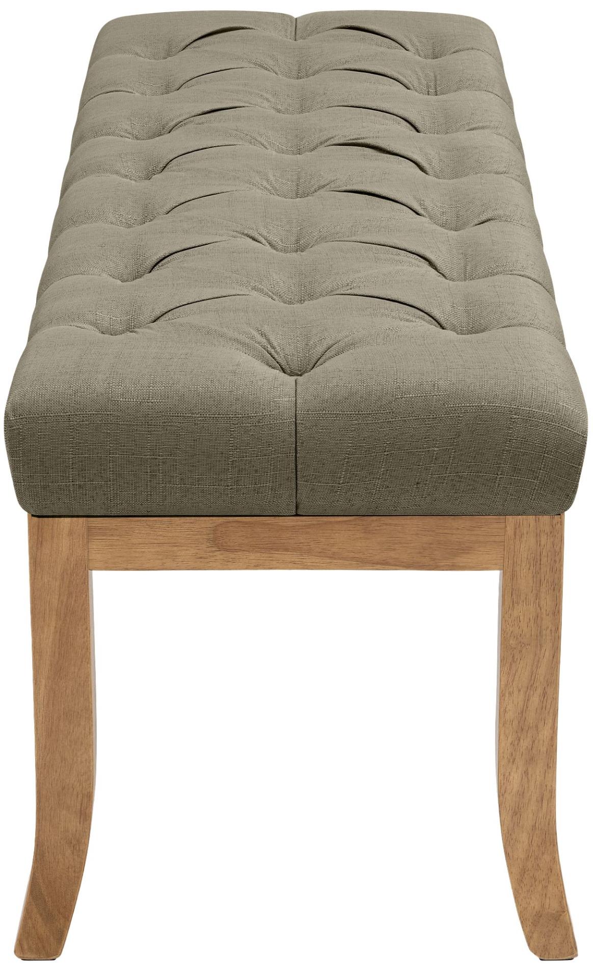 Sitzbank Ramses Stoff antik-hell 100 taupe