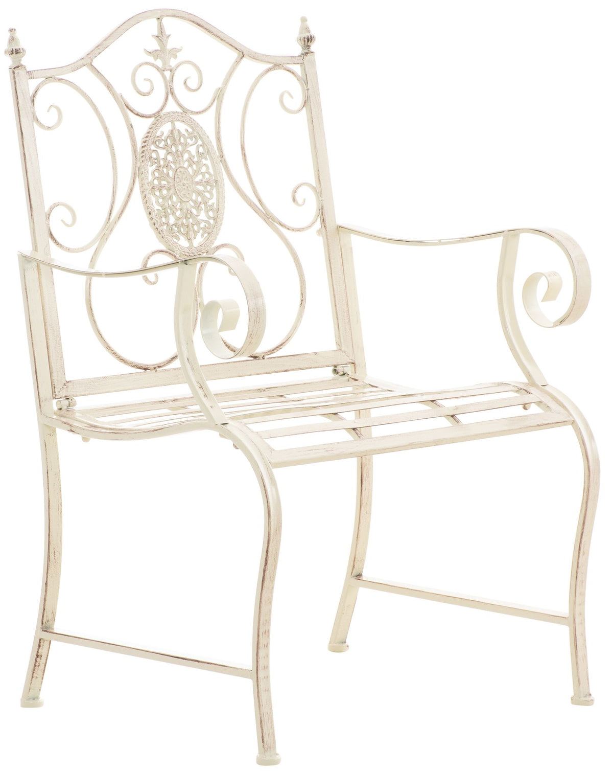 Tuinstoel Punjab antiek/creme antik-creme