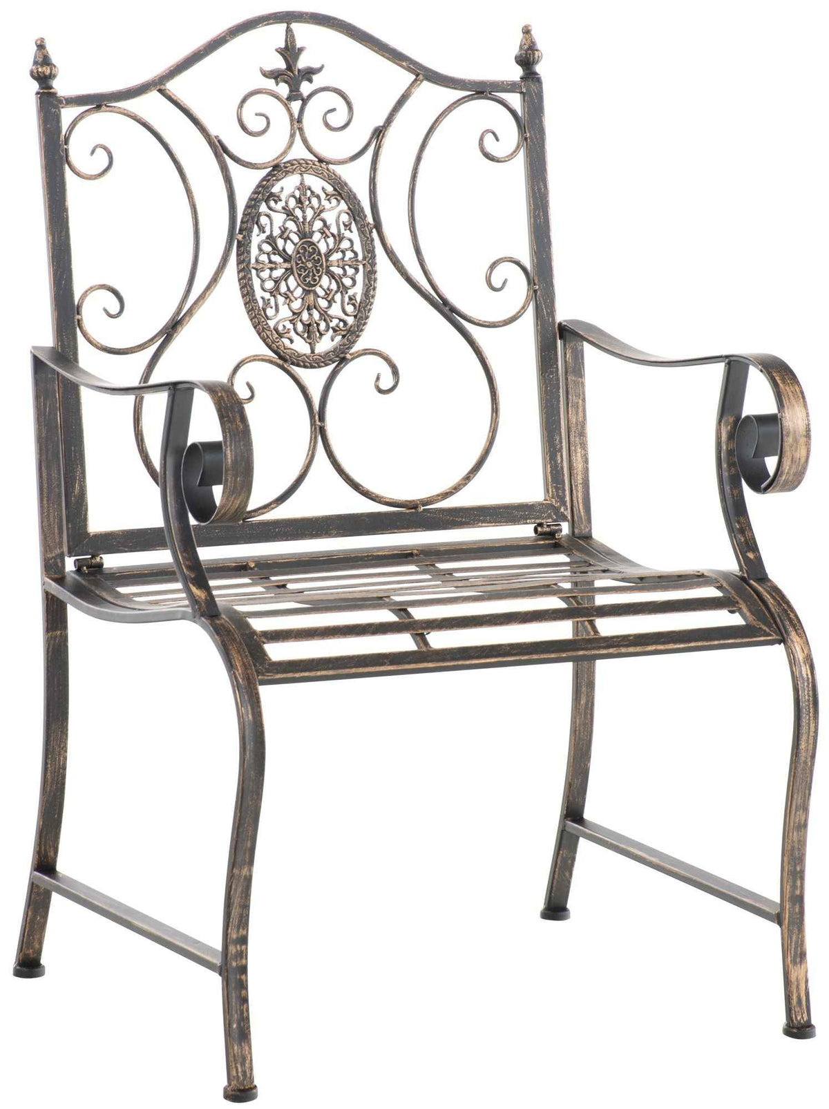 Tuinstoel Punjab bronzen bronze