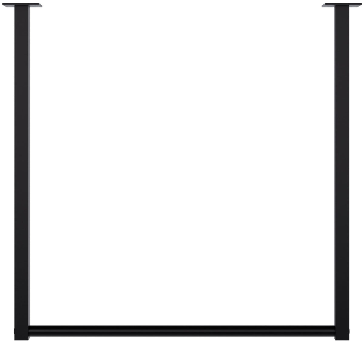 Kledingstang Fenton 60x60 cm schwarz