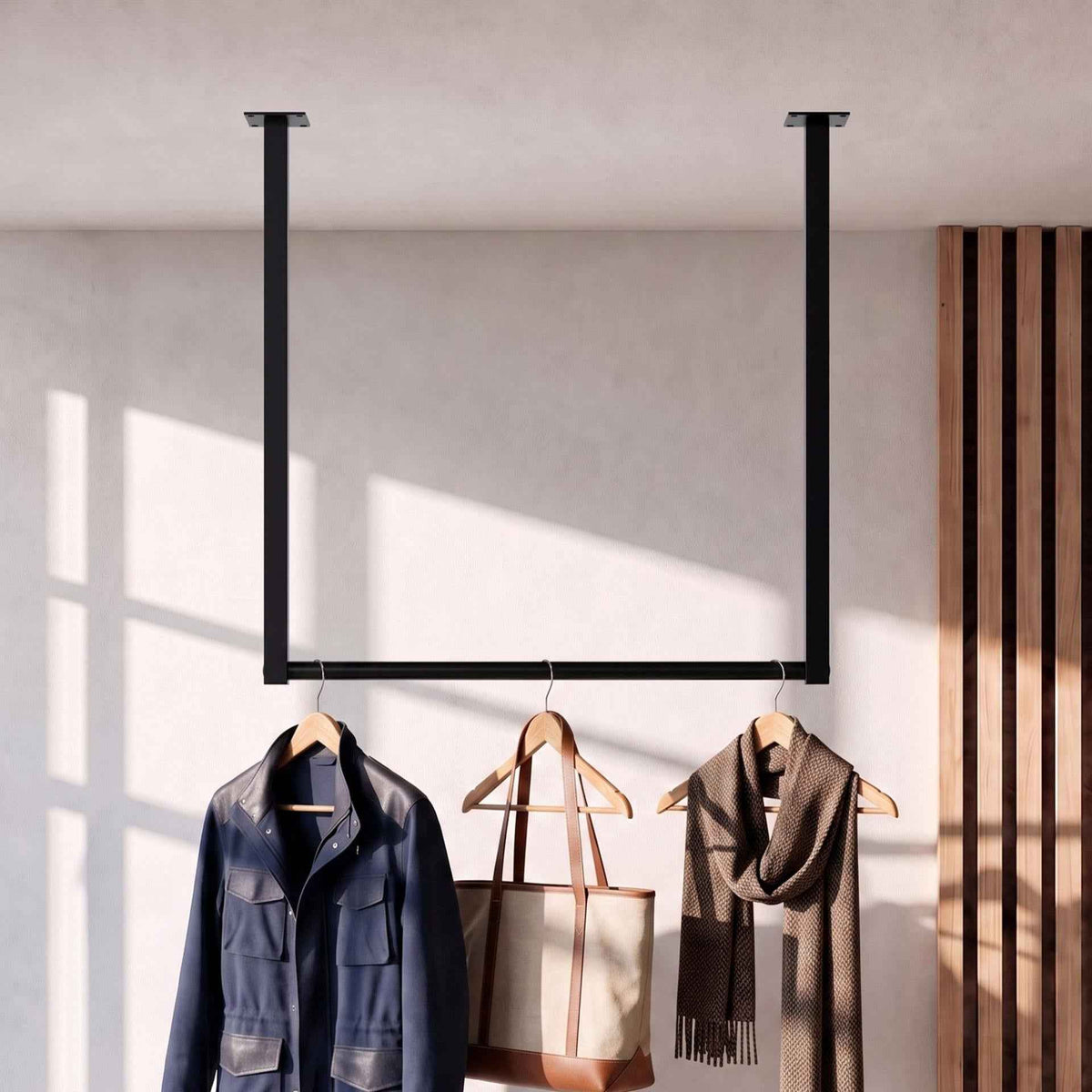 Kledingstang Fenton 60x60 cm schwarz