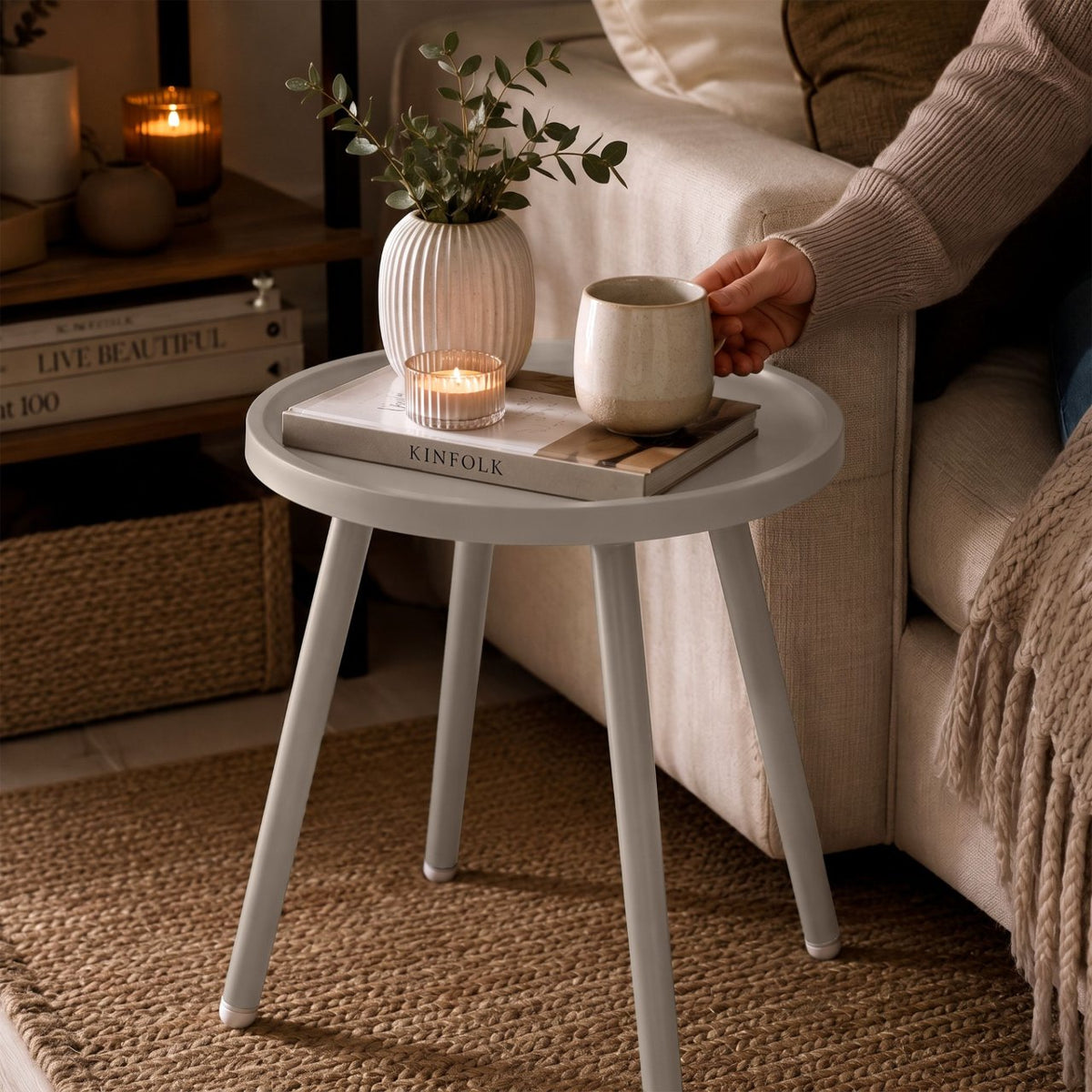 Beistelltisch Busan taupe