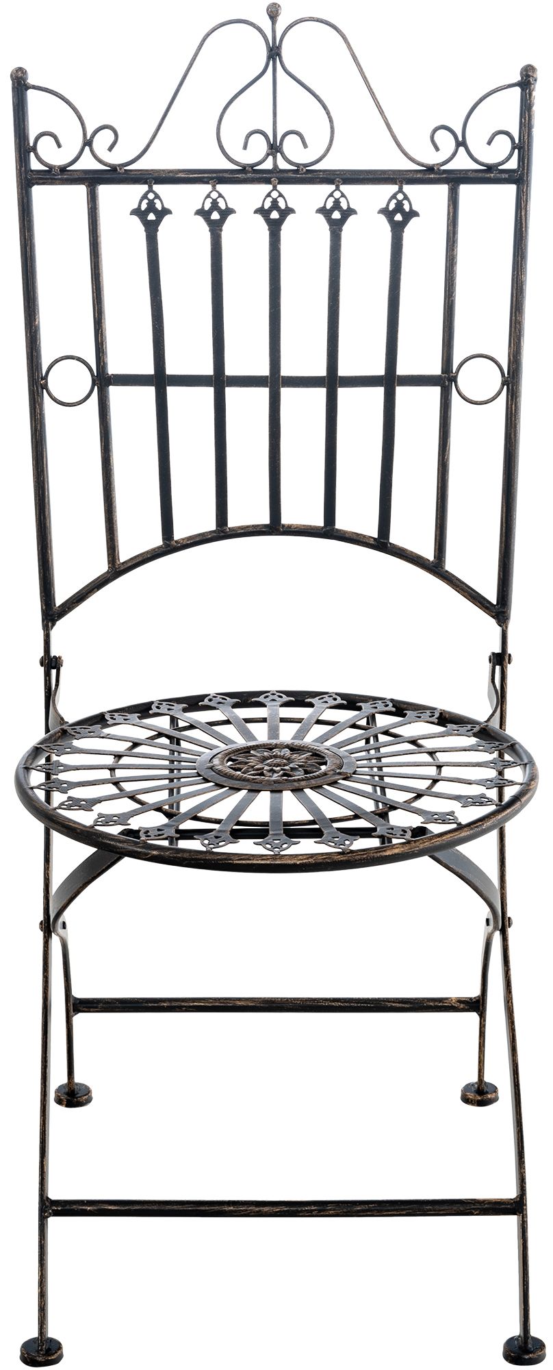 Opvouwbare tuinstoel Sadao bronzen bronze