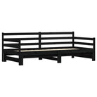 2-in-1 slaapbank met onderschuifbed van massief grenenhout - Bedden & bedframes