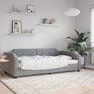 2-in-1 Slaapbank voor Woonkamer en Slaapkamer - Lichtgrijs / 80 x 200 cm / zonder matras - Bedden & bedframes
