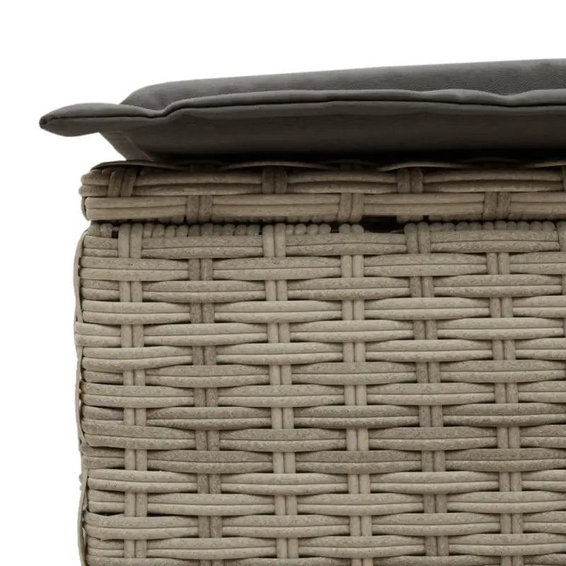 2 Persoons Ligbed van Poly Rattan voor een Comfortabele Zitervaring - Ligstoelen