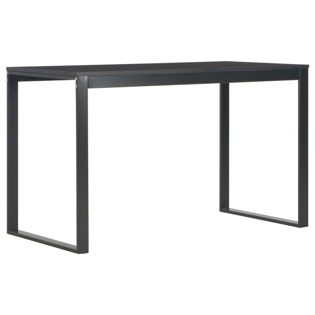 vidaXL Computerbureau 120x60x70 cm zwart