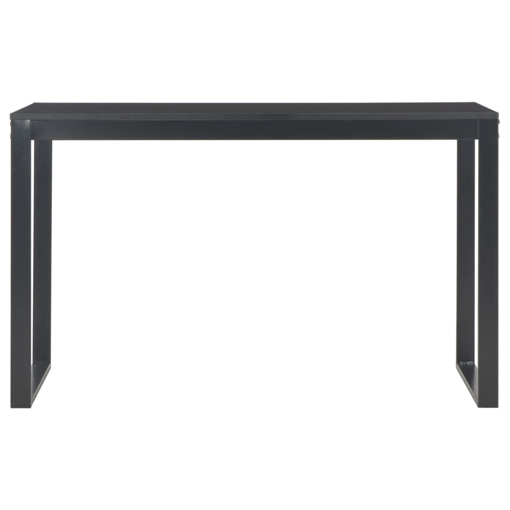 vidaXL Computerbureau 120x60x70 cm zwart