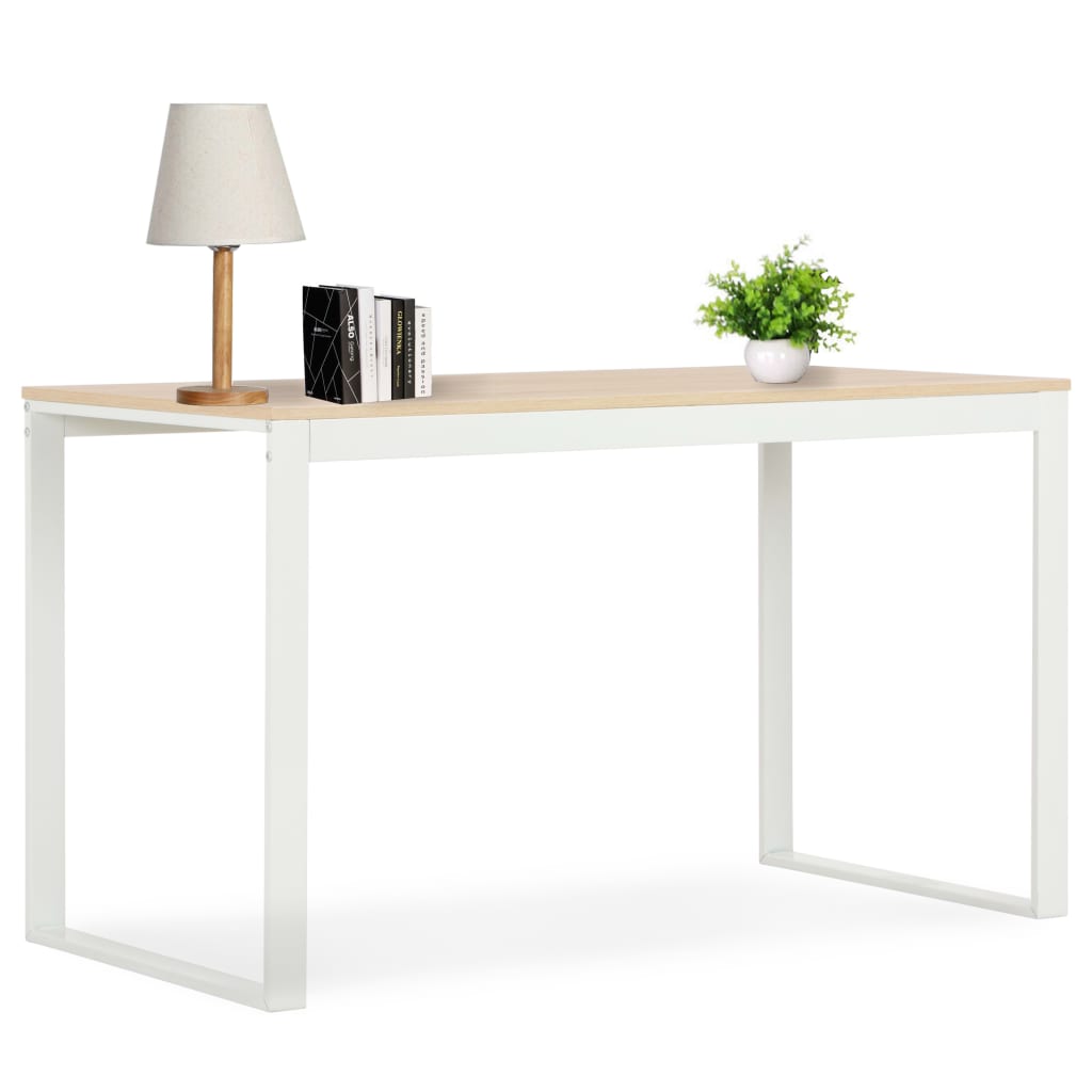 vidaXL Computerbureau 120x60x70 cm zwart