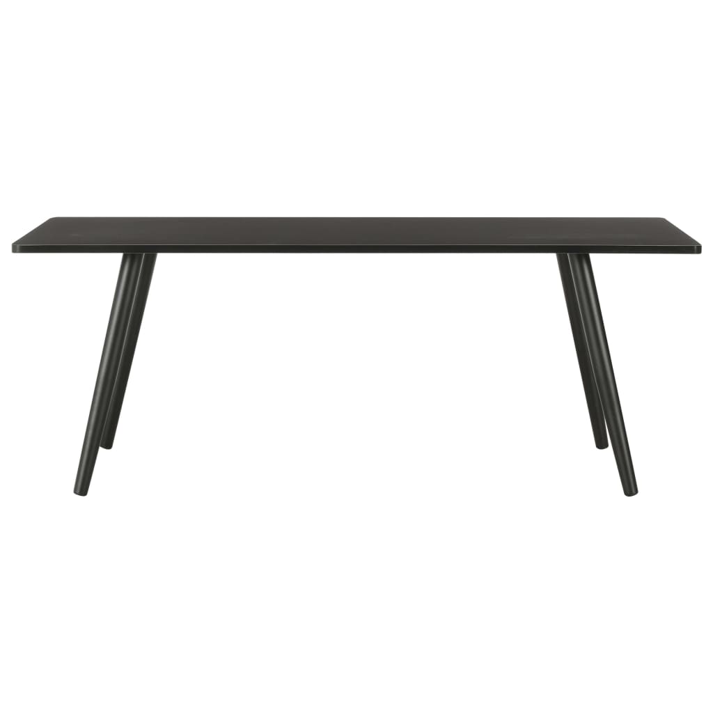 vidaXL Salontafel 120x60x46 cm zwart en eikenkleurig