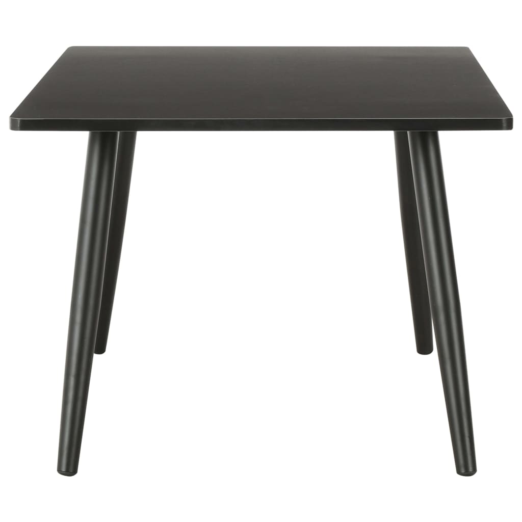 vidaXL Salontafel 120x60x46 cm zwart en eikenkleurig