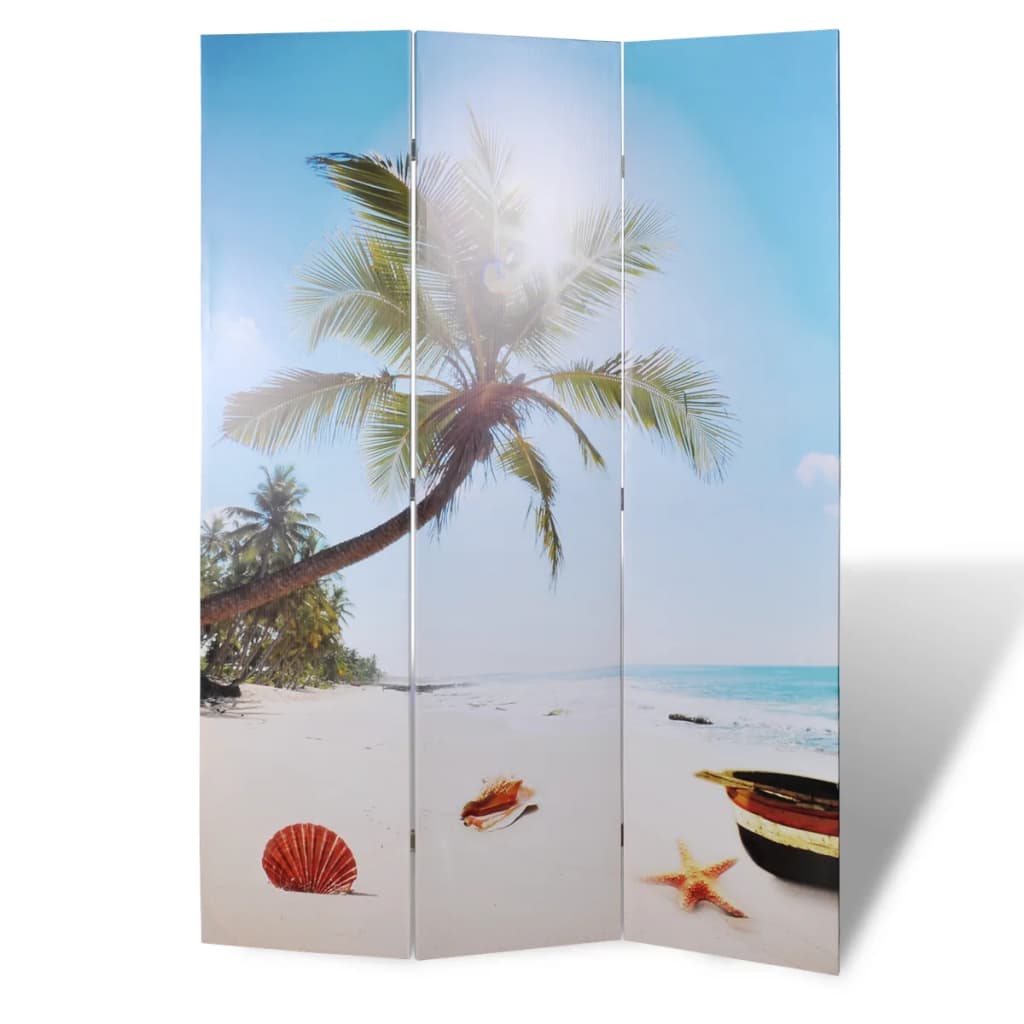 vidaXL Kamerscherm inklapbaar strand 200x170 cm