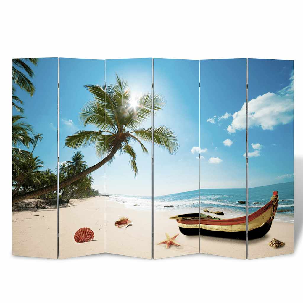 vidaXL Kamerscherm inklapbaar strand 200x170 cm