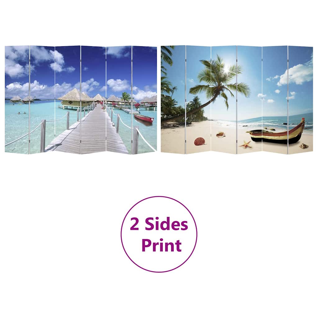 vidaXL Kamerscherm inklapbaar strand 200x170 cm