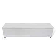 vidaXL Opbergbank 168x44x44 cm wit