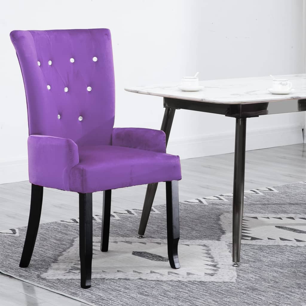 vidaXL Armchair Velvet Silver Colored