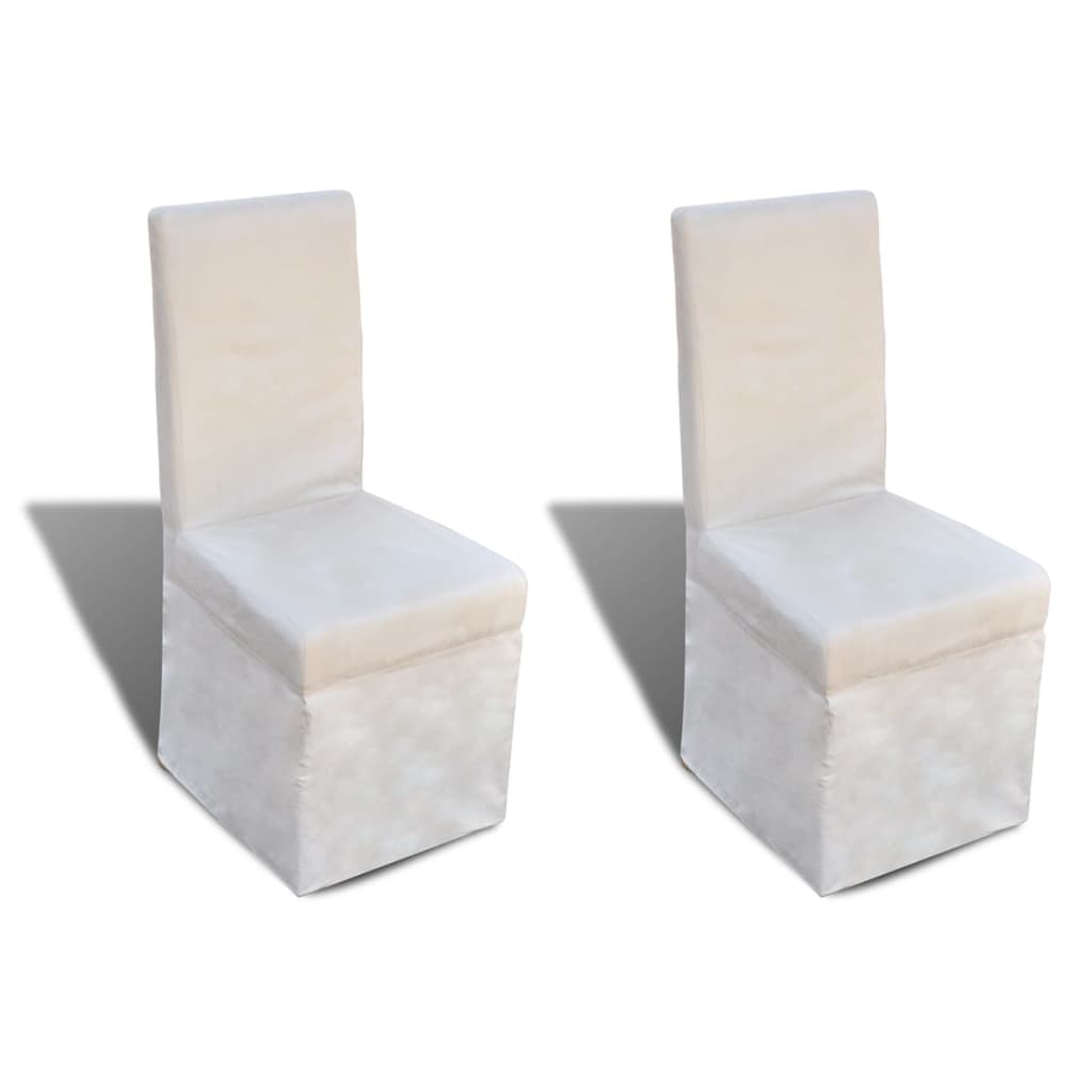 vidaXL Eetkamerstoelen 4 st stof donkergrijs