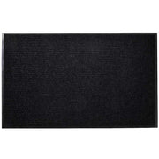 vidaXL Deurmat 90x60 cm PVC zwart
