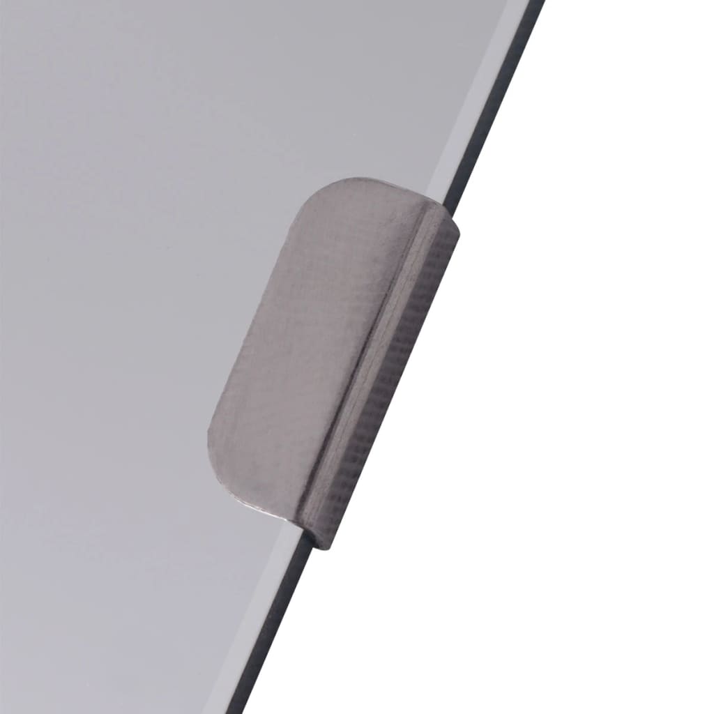 vidaXL Spiegeltegels frameloos 8 st 20,5 cm glas - Aashly