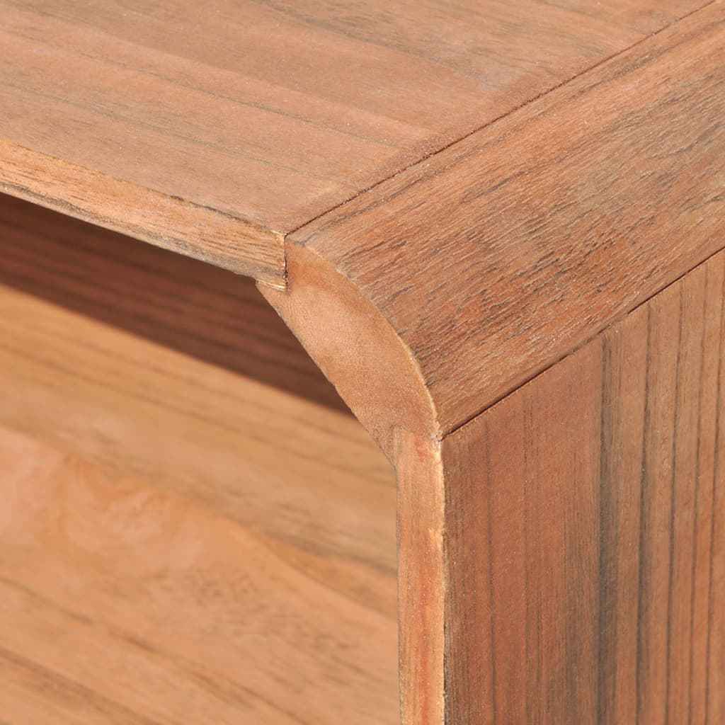 vidaXL Salontafel 90x55,5x38,5 cm massief paulowniahout bruin