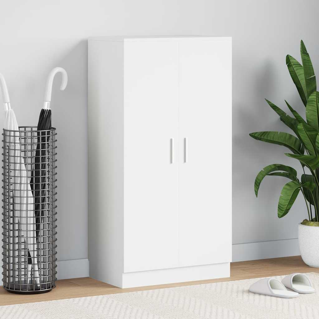 vidaXL Schoenenkast 7 planken eiken