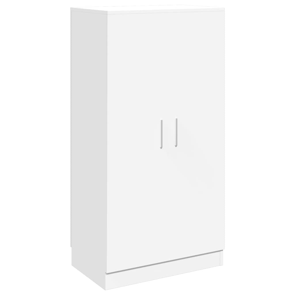 vidaXL Schoenenkast 7 planken eiken