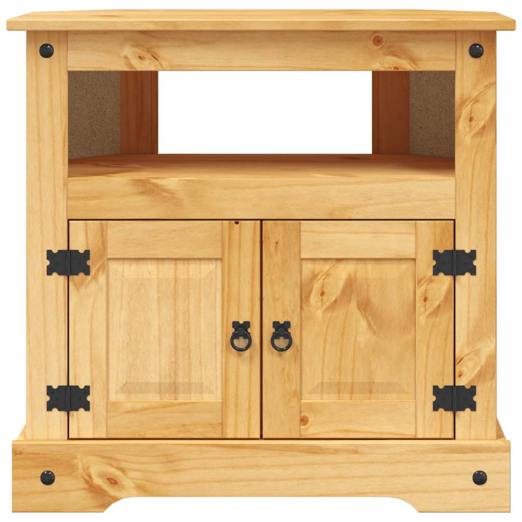 vidaXL Wandtafel Mexicaans grenenhout Corona-stijl 80x43x78 cm