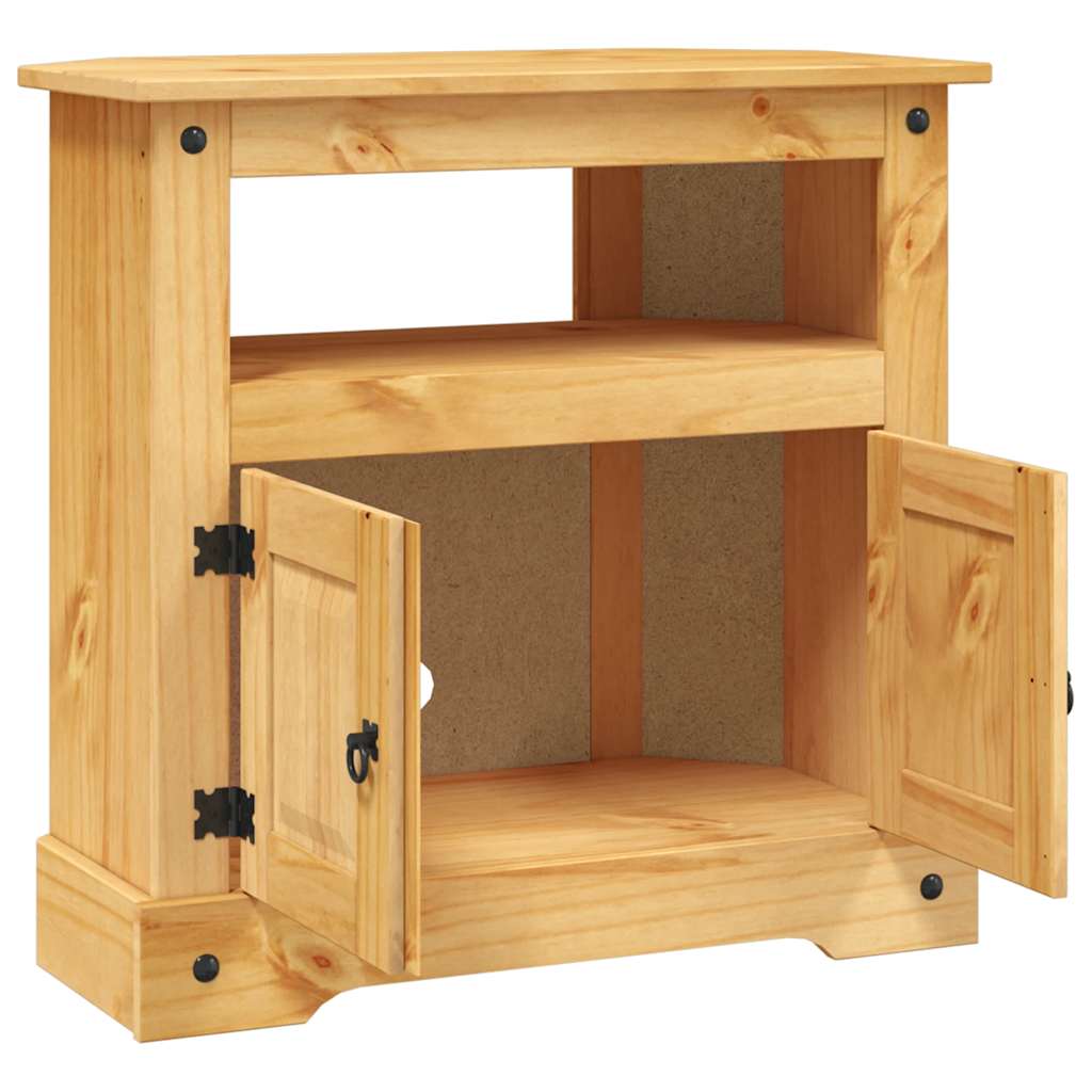 vidaXL Wandtafel Mexicaans grenenhout Corona-stijl 80x43x78 cm