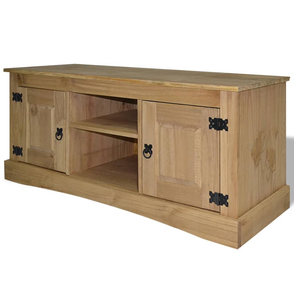 vidaXL Tv-meubel Mexicaans grenenhout Corona-stijl 120x40x52 cm