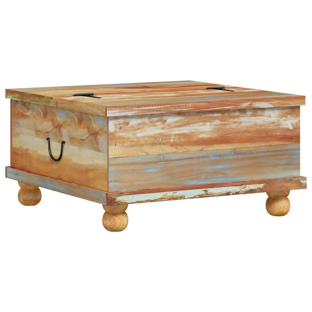 vidaXL Salontafel 70x70x38 cm gerecycled hout - Aashly