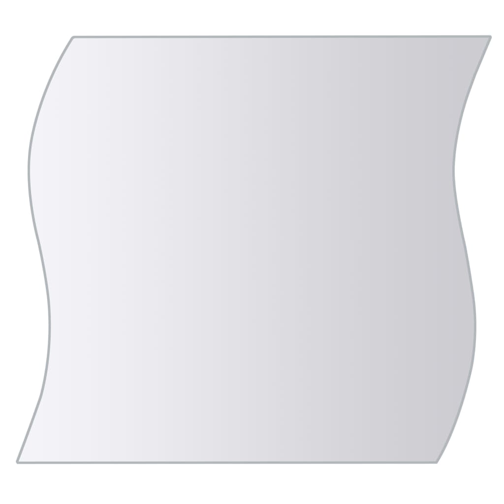 vidaXL 8 st Spiegeltegels meervormig glas