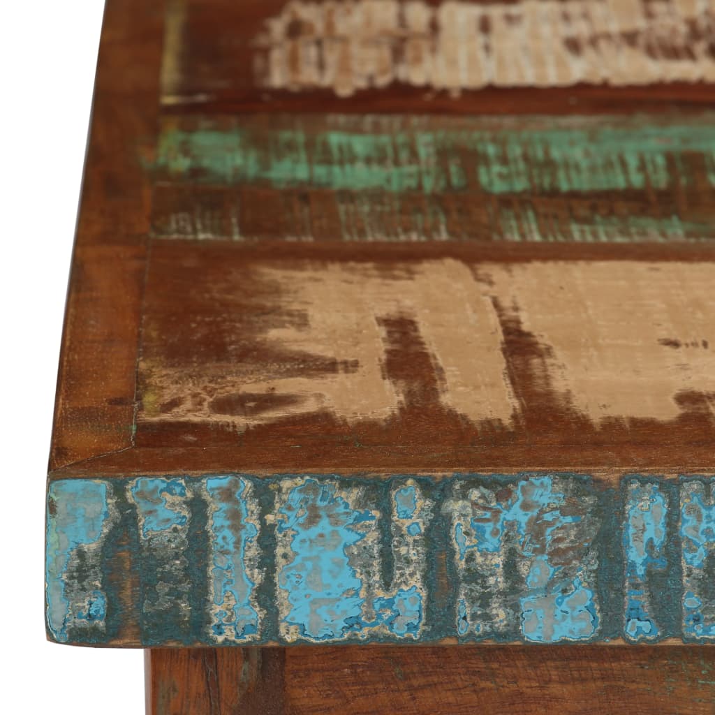 vidaXL Bureau 140x50x77 cm massief gerecycled hout