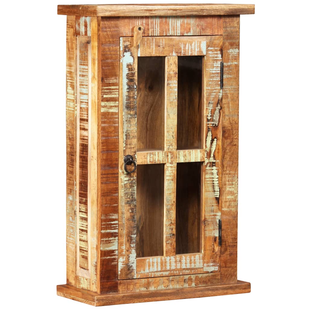 vidaXL Wandkast 44x21x72 cm massief gerecycled hout