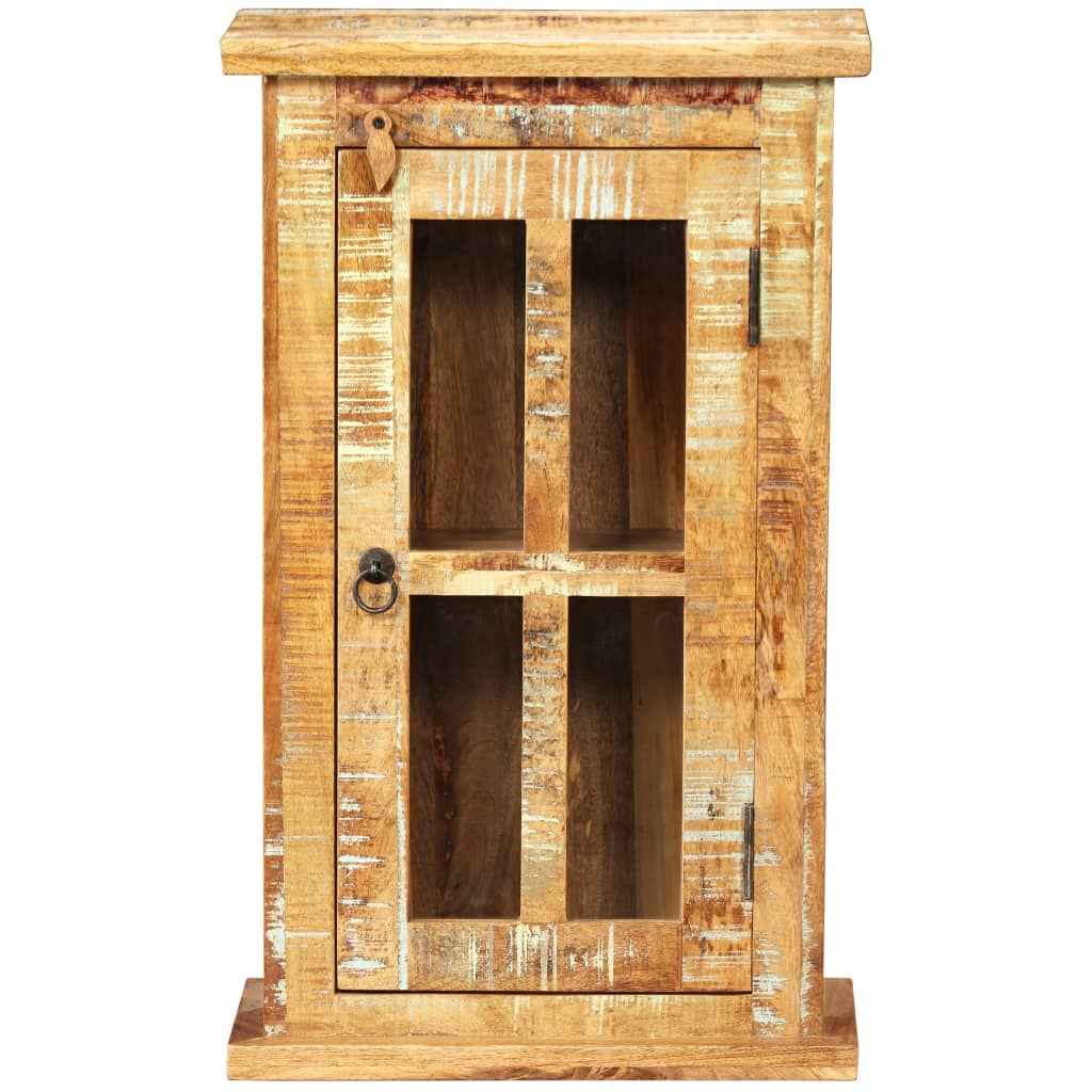 vidaXL Wandkast 44x21x72 cm massief gerecycled hout