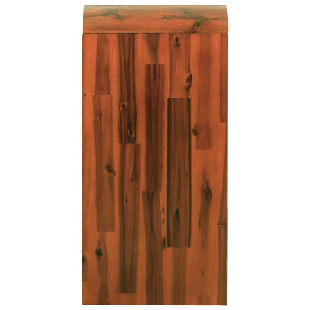 vidaXL Ladekast 45x37x75 cm massief acaciahout