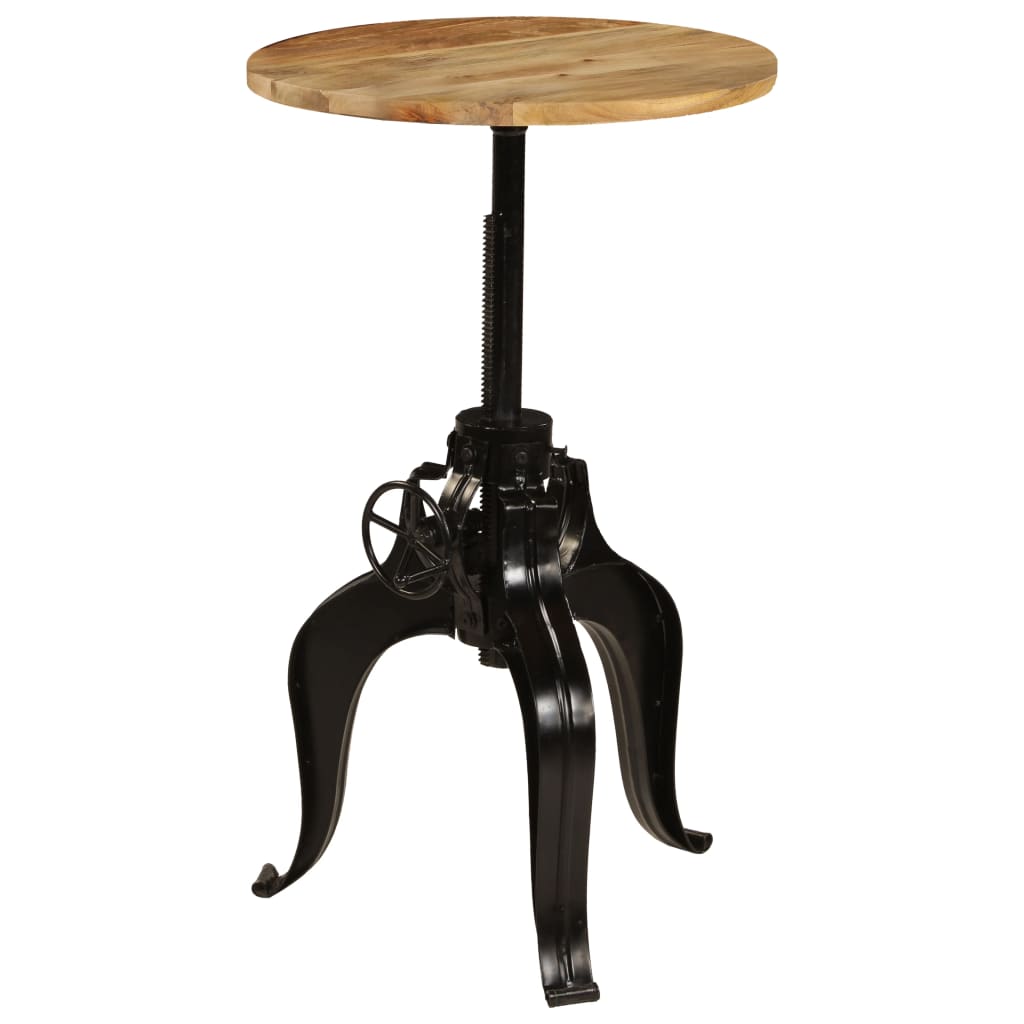 vidaXL Bartafel 60x(76-110) cm massief mangohout
