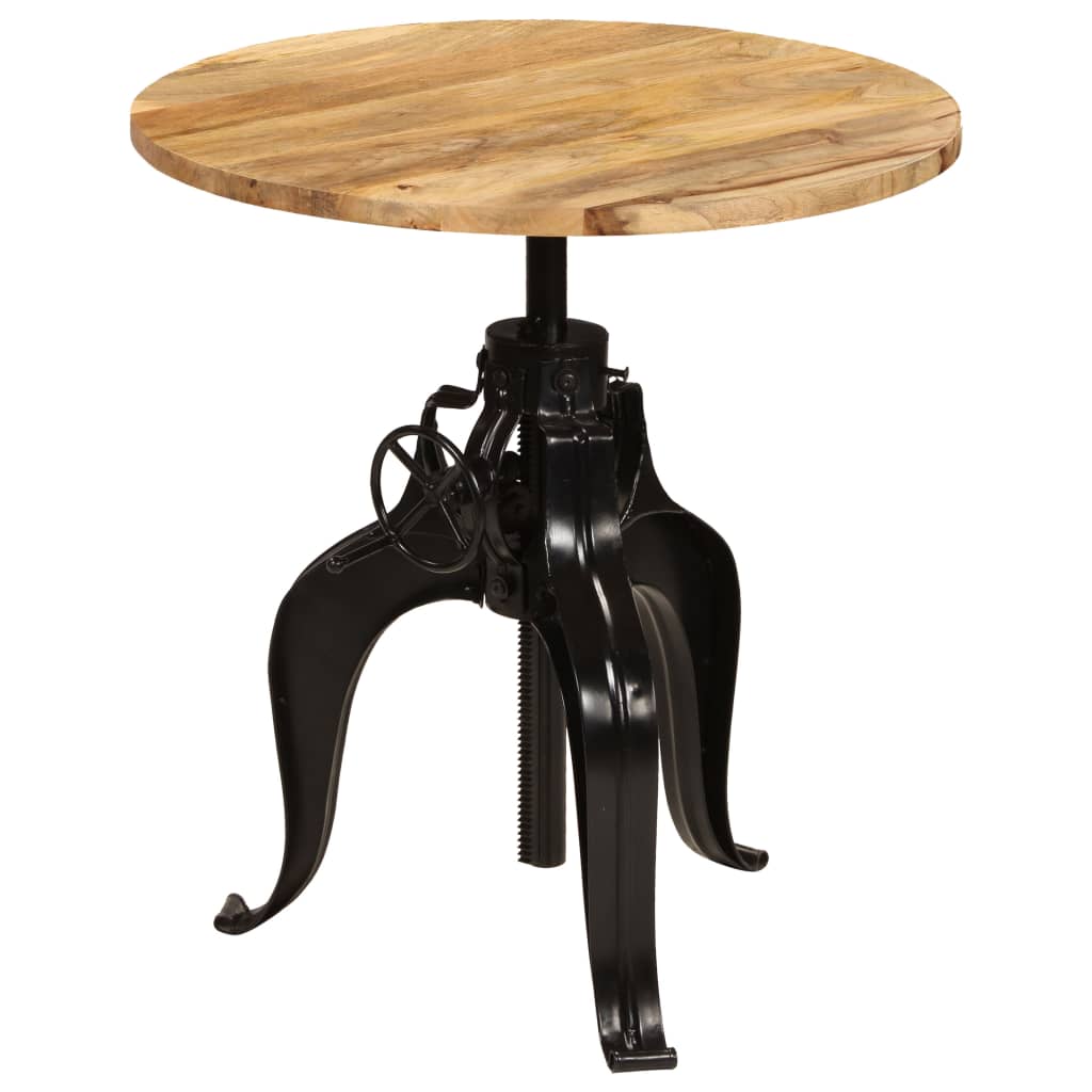 vidaXL Bartafel 60x(76-110) cm massief mangohout
