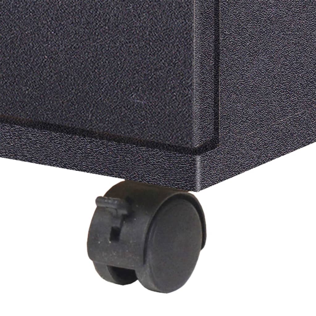 vidaXL Ladekast 33x45x60 cm zwart - Aashly