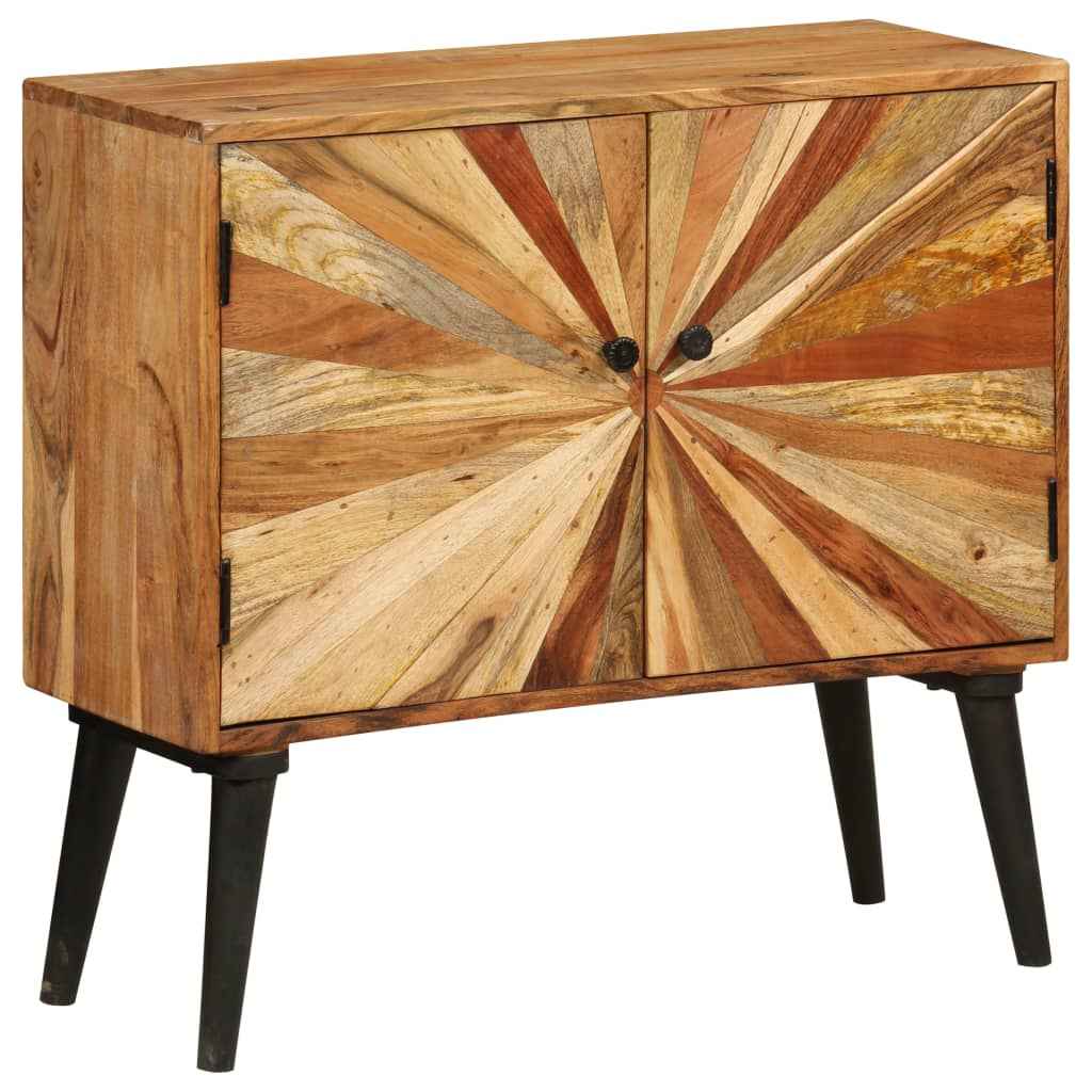 vidaXL Dressoir 85x30x75 cm massief mangohout