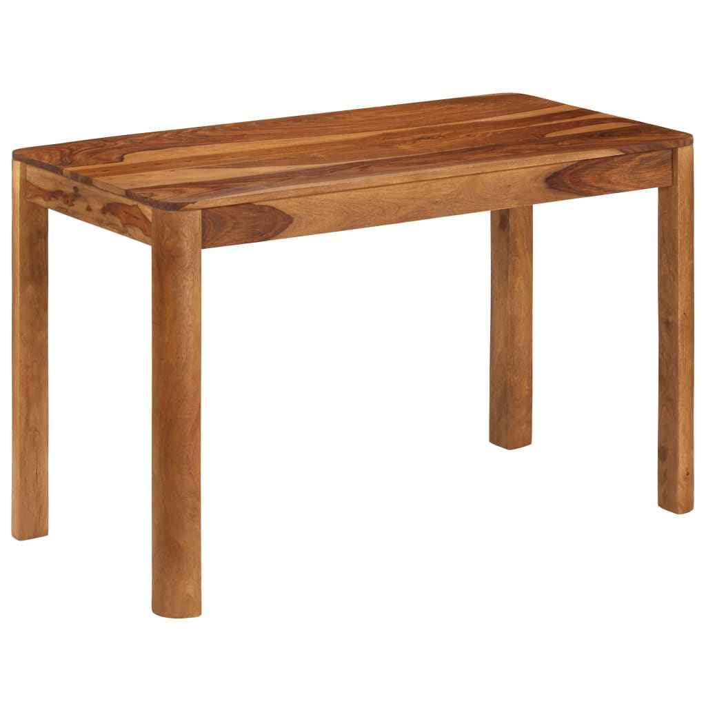 vidaXL Eettafel 110x55x76 cm massief acaciahout