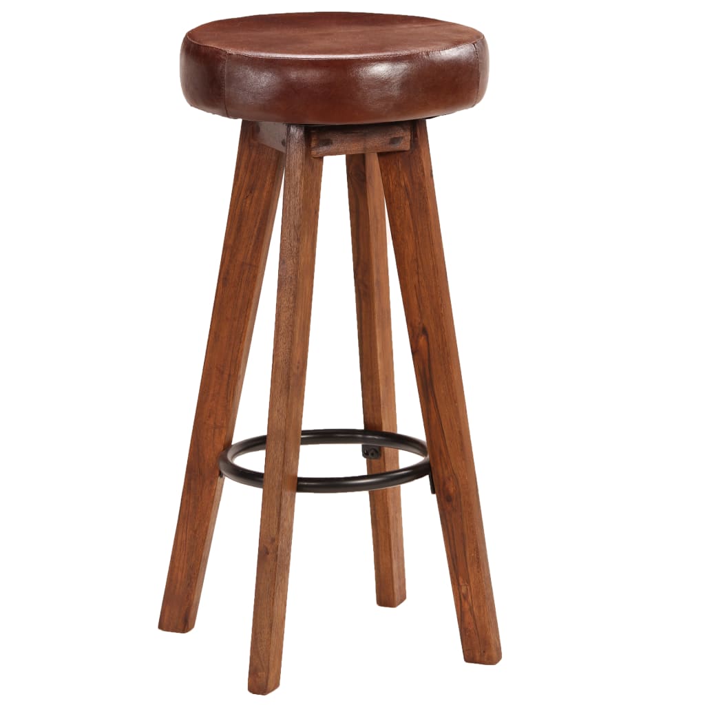 vidaXL 5-delige Barset 115x56x107 cm massief hout
