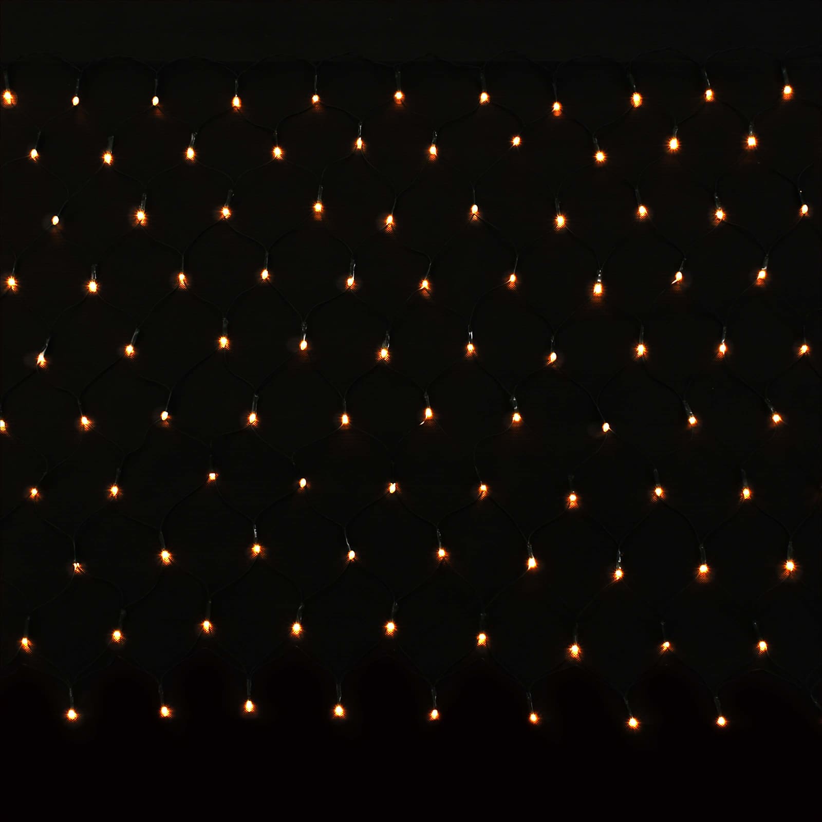 vidaXL Led Net Donkergroen
