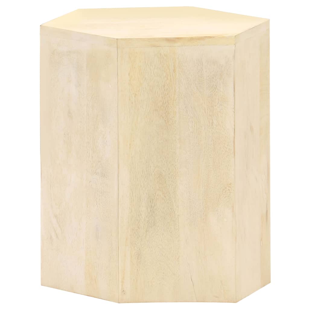 vidaXL 3-delige Salontafelset massief mangohout