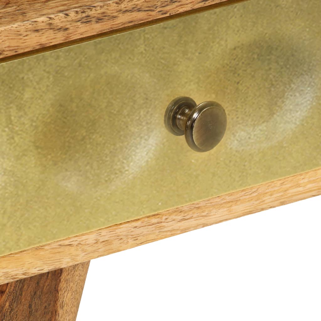 vidaXL Salontafel 90x50x40 cm massief mangohout