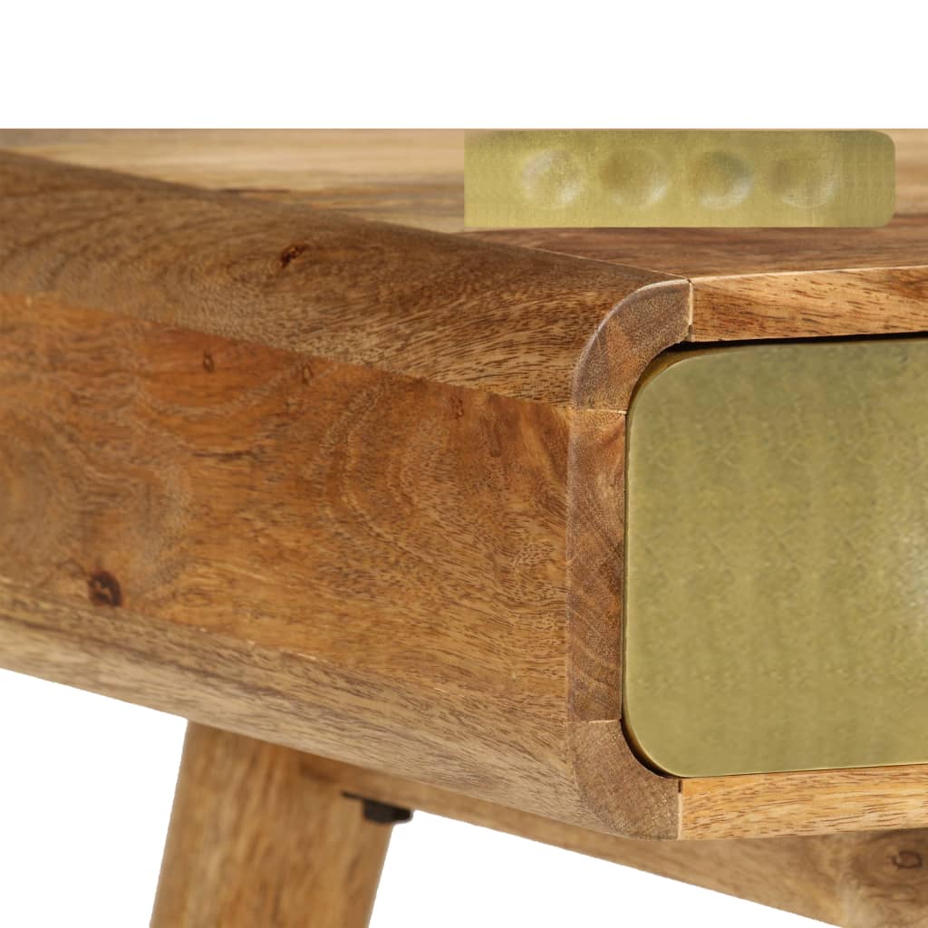 vidaXL Salontafel 90x50x40 cm massief mangohout