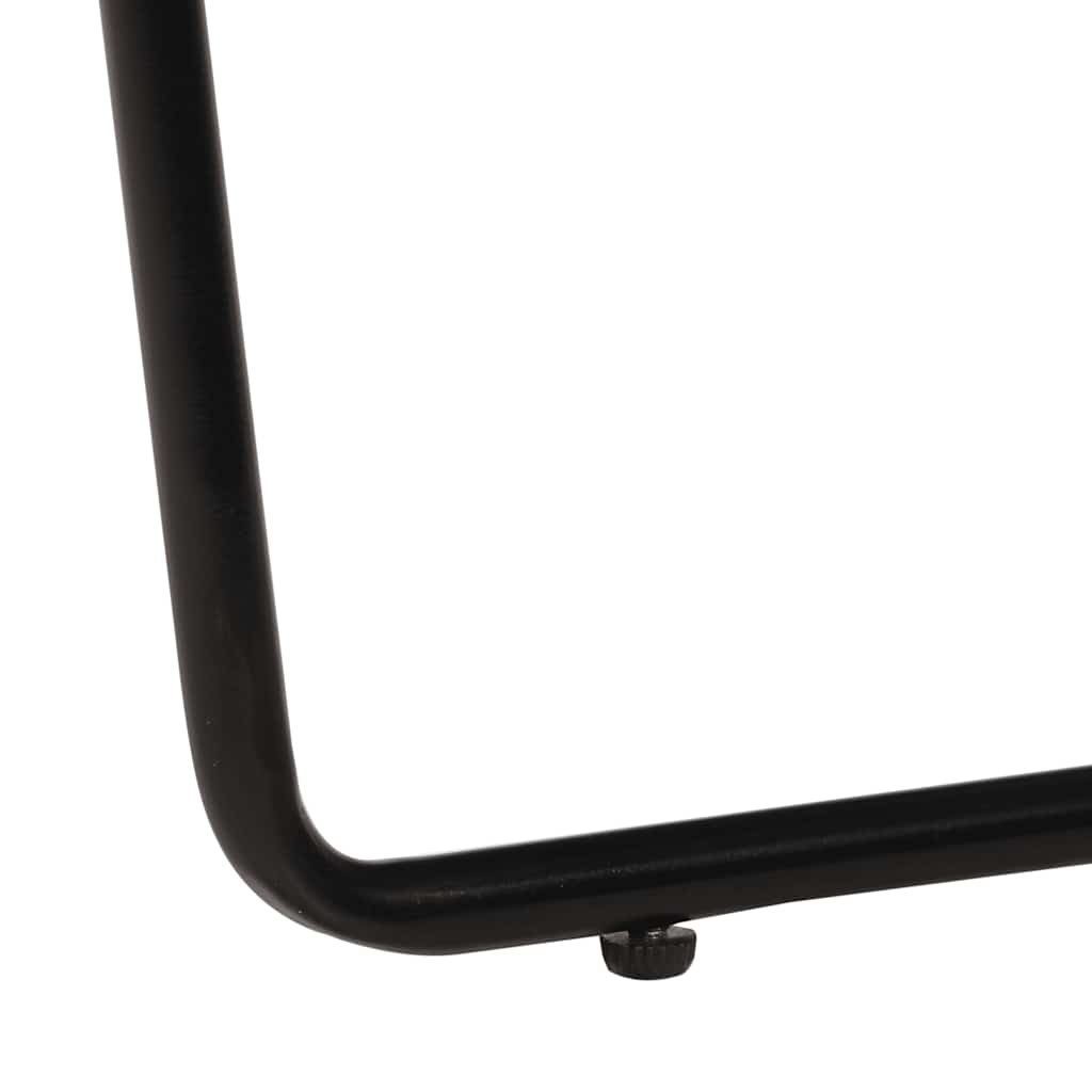 vidaXL Stoel echt leer bruin - Aashly