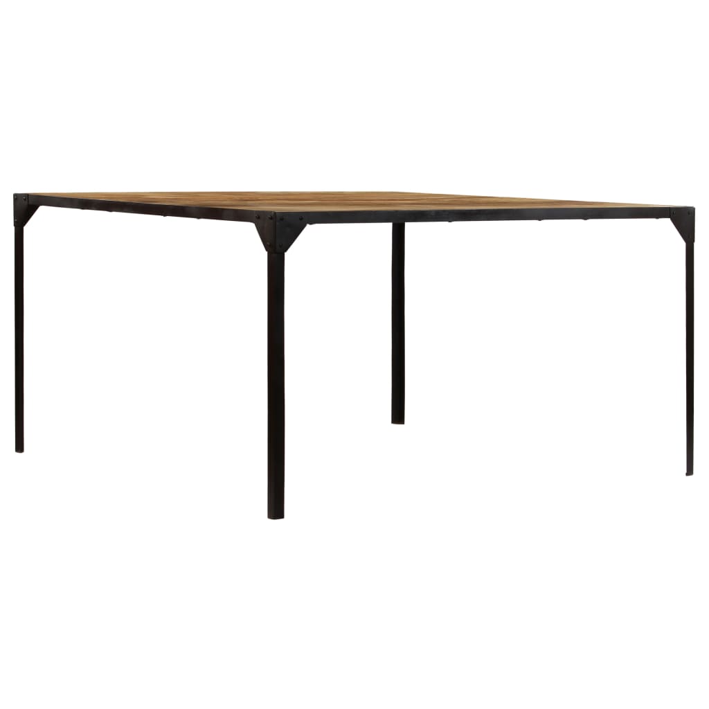 vidaXL Eettafel 140x140x76 cm massief mangohout