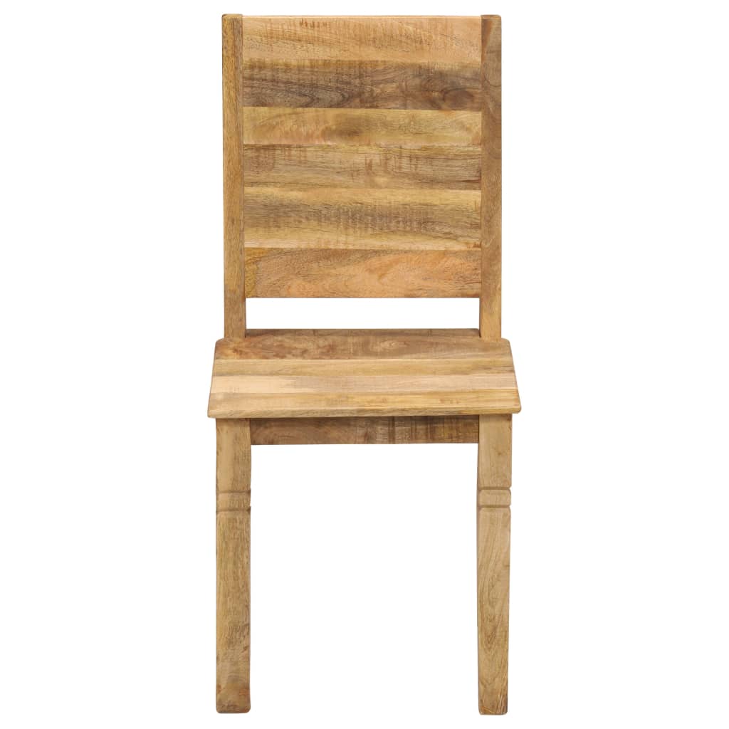 vidaXL Eetkamerstoelen 4 st massief mangohout