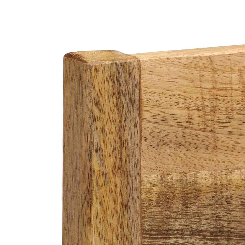 vidaXL Eetkamerstoelen 4 st massief mangohout